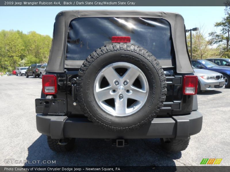 Black / Dark Slate Gray/Medium Slate Gray 2009 Jeep Wrangler Rubicon 4x4