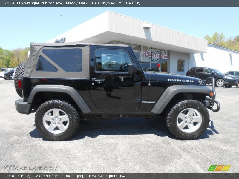 Black / Dark Slate Gray/Medium Slate Gray 2009 Jeep Wrangler Rubicon 4x4