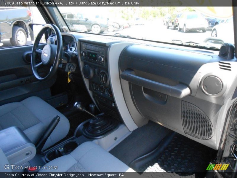 Black / Dark Slate Gray/Medium Slate Gray 2009 Jeep Wrangler Rubicon 4x4