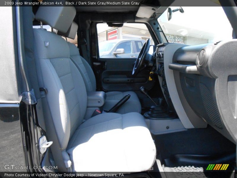 Black / Dark Slate Gray/Medium Slate Gray 2009 Jeep Wrangler Rubicon 4x4