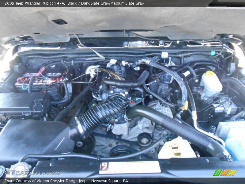 Black / Dark Slate Gray/Medium Slate Gray 2009 Jeep Wrangler Rubicon 4x4