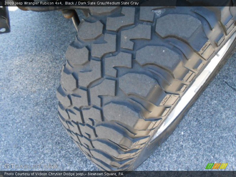 Black / Dark Slate Gray/Medium Slate Gray 2009 Jeep Wrangler Rubicon 4x4