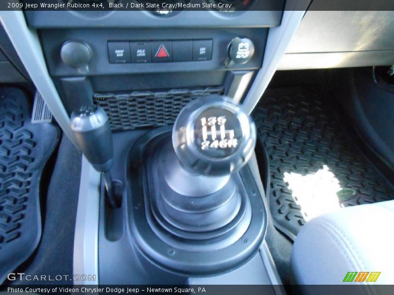 Black / Dark Slate Gray/Medium Slate Gray 2009 Jeep Wrangler Rubicon 4x4