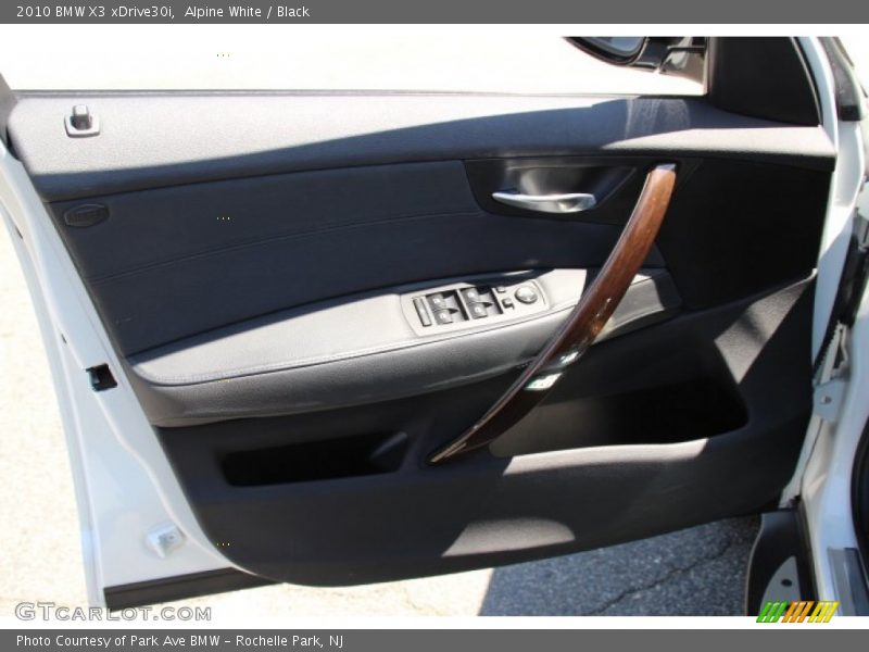 Alpine White / Black 2010 BMW X3 xDrive30i