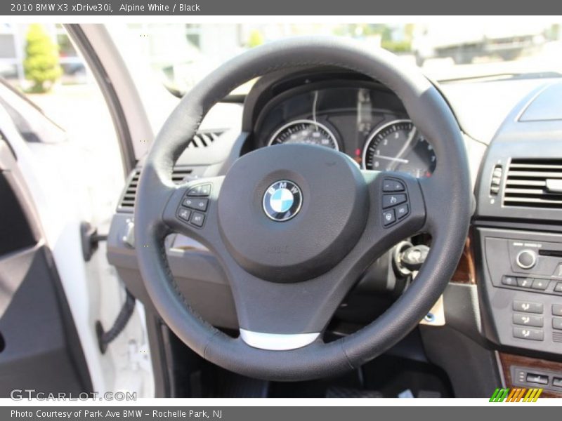 Alpine White / Black 2010 BMW X3 xDrive30i