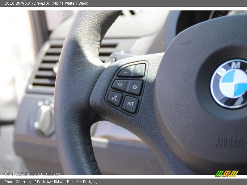 Alpine White / Black 2010 BMW X3 xDrive30i