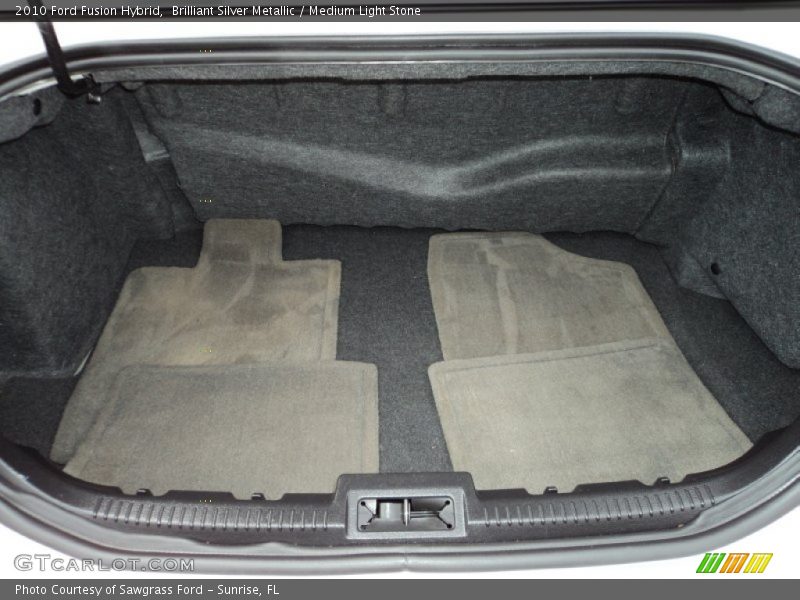 Brilliant Silver Metallic / Medium Light Stone 2010 Ford Fusion Hybrid