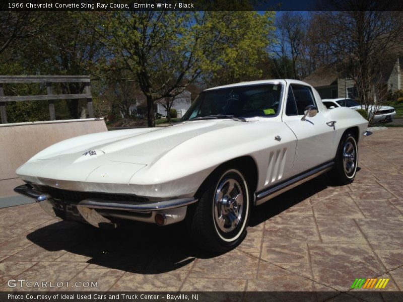 Front 3/4 View of 1966 Corvette Sting Ray Coupe