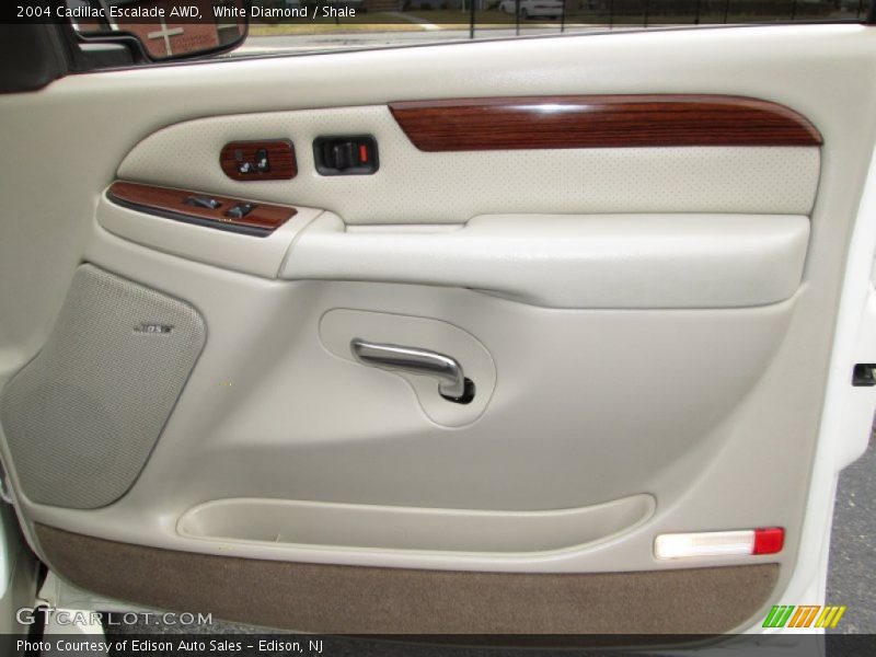 White Diamond / Shale 2004 Cadillac Escalade AWD