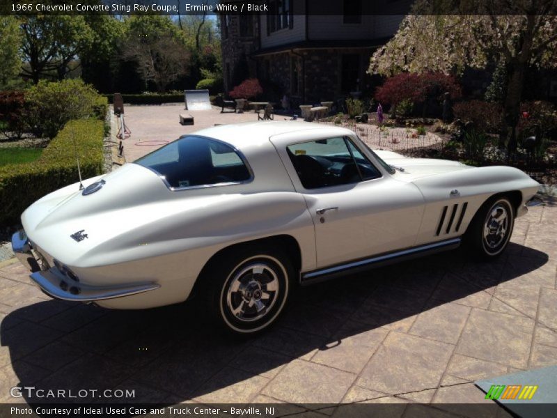  1966 Corvette Sting Ray Coupe Ermine White