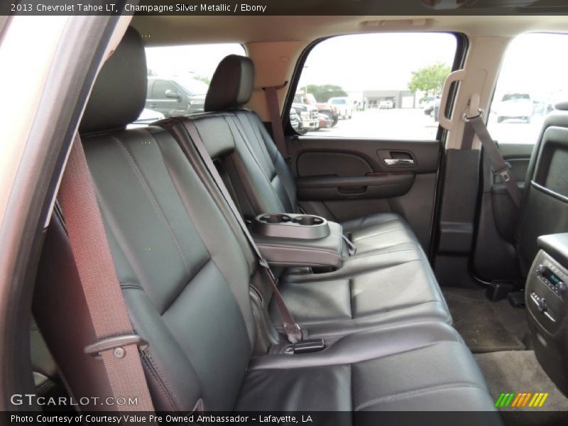 Champagne Silver Metallic / Ebony 2013 Chevrolet Tahoe LT