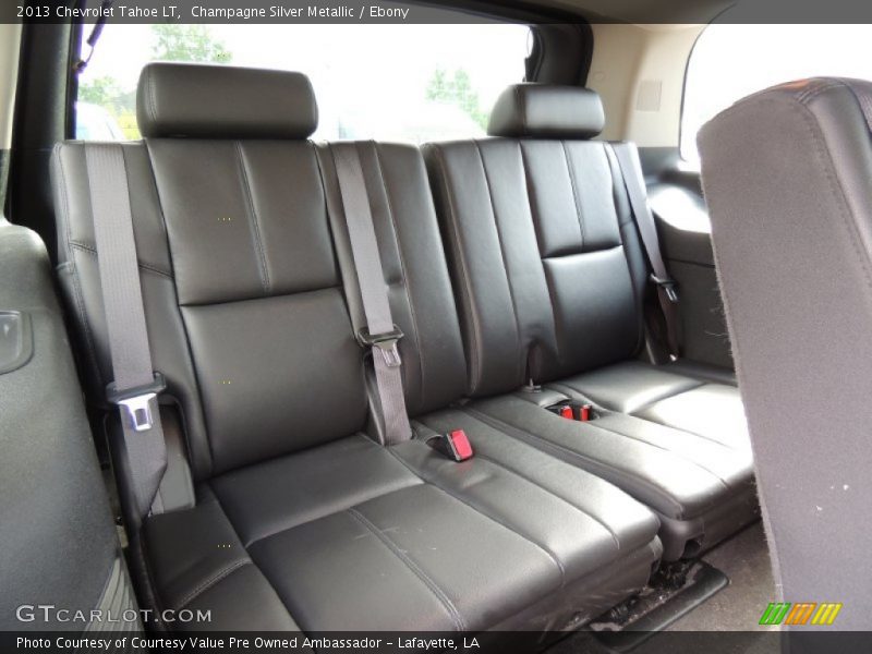 Champagne Silver Metallic / Ebony 2013 Chevrolet Tahoe LT
