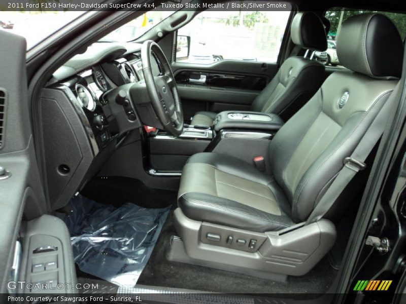 Front Seat of 2011 F150 Harley-Davidson SuperCrew 4x4