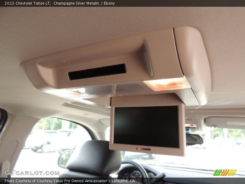 Champagne Silver Metallic / Ebony 2013 Chevrolet Tahoe LT