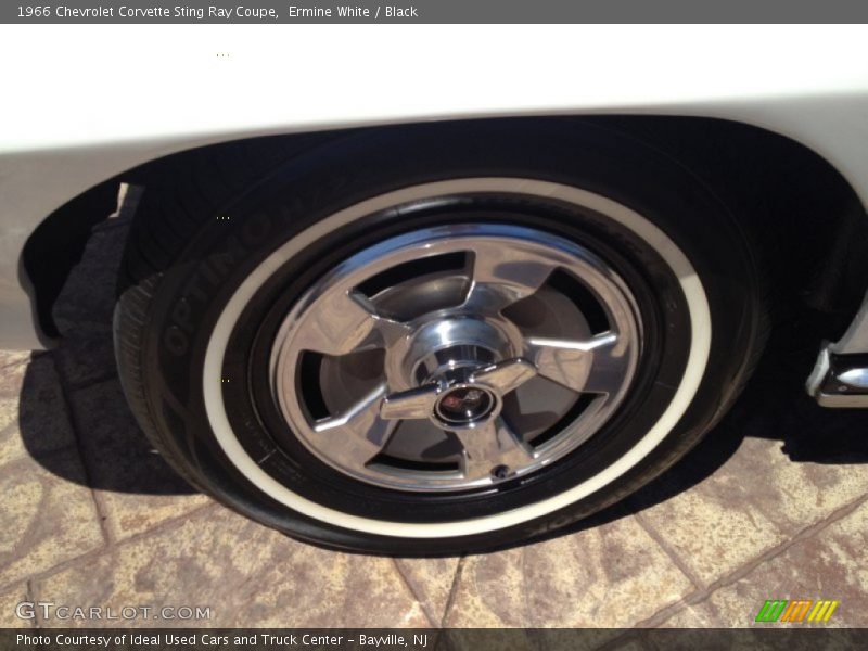 Ermine White / Black 1966 Chevrolet Corvette Sting Ray Coupe