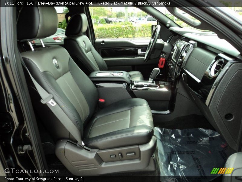 Front Seat of 2011 F150 Harley-Davidson SuperCrew 4x4