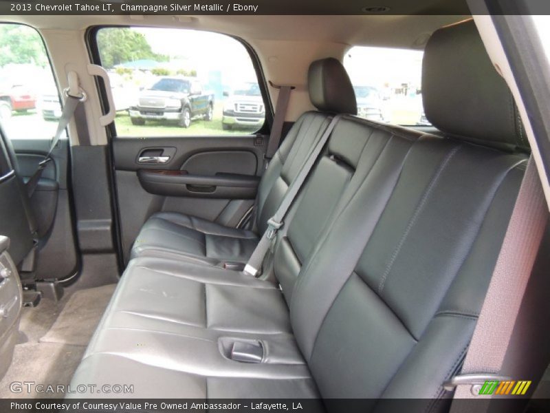 Champagne Silver Metallic / Ebony 2013 Chevrolet Tahoe LT