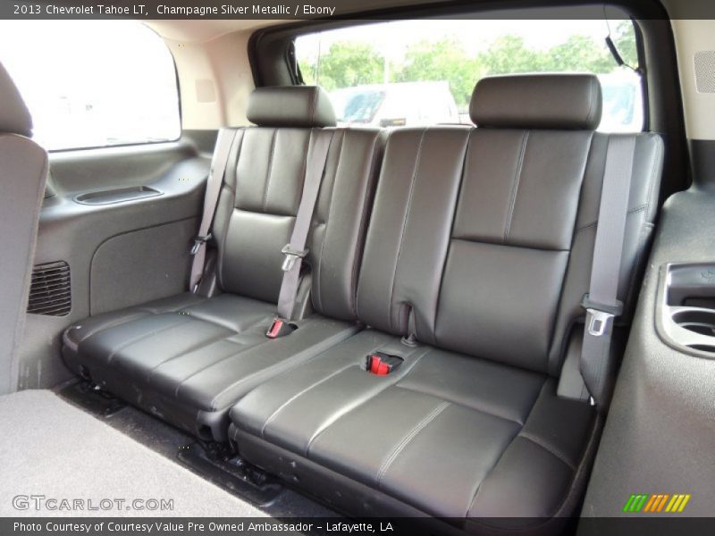 Champagne Silver Metallic / Ebony 2013 Chevrolet Tahoe LT