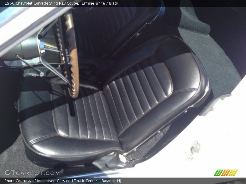 Ermine White / Black 1966 Chevrolet Corvette Sting Ray Coupe