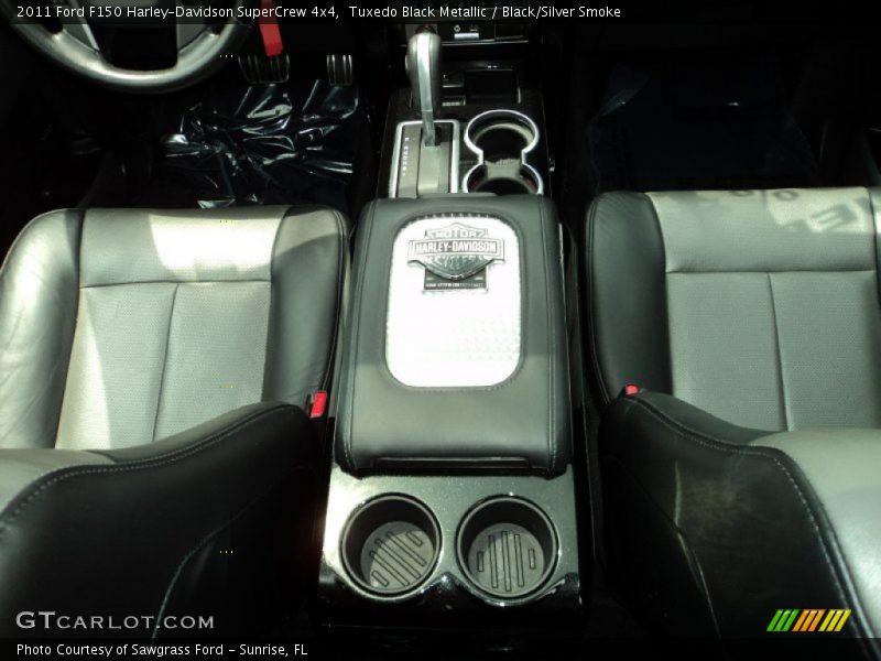 Tuxedo Black Metallic / Black/Silver Smoke 2011 Ford F150 Harley-Davidson SuperCrew 4x4