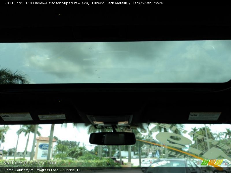 Tuxedo Black Metallic / Black/Silver Smoke 2011 Ford F150 Harley-Davidson SuperCrew 4x4