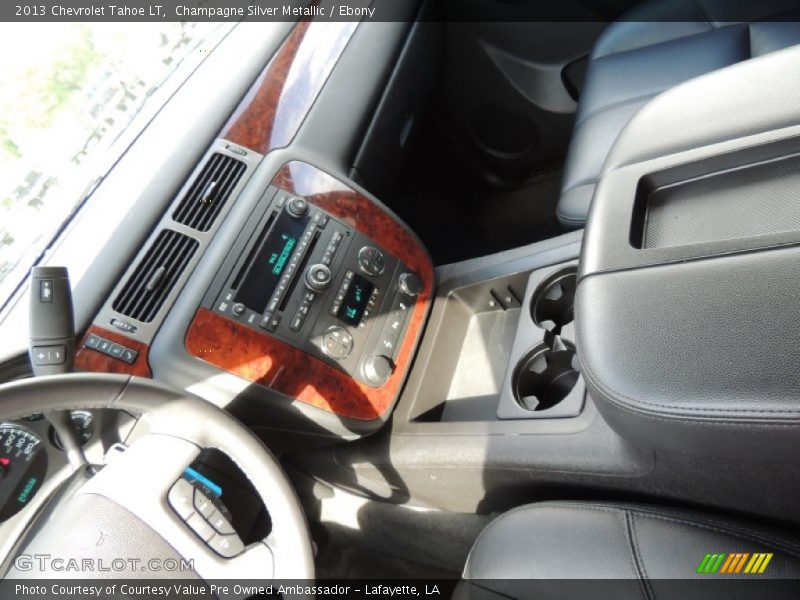 Champagne Silver Metallic / Ebony 2013 Chevrolet Tahoe LT