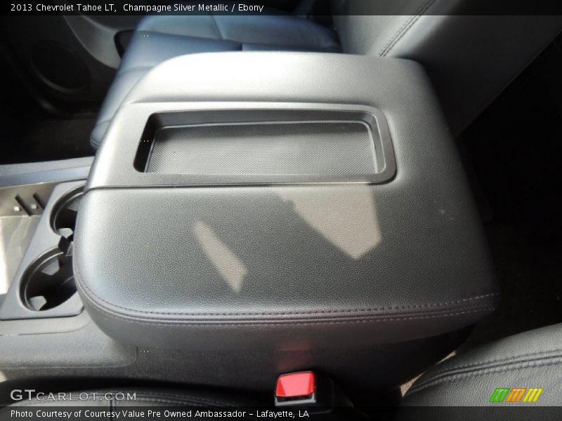 Champagne Silver Metallic / Ebony 2013 Chevrolet Tahoe LT