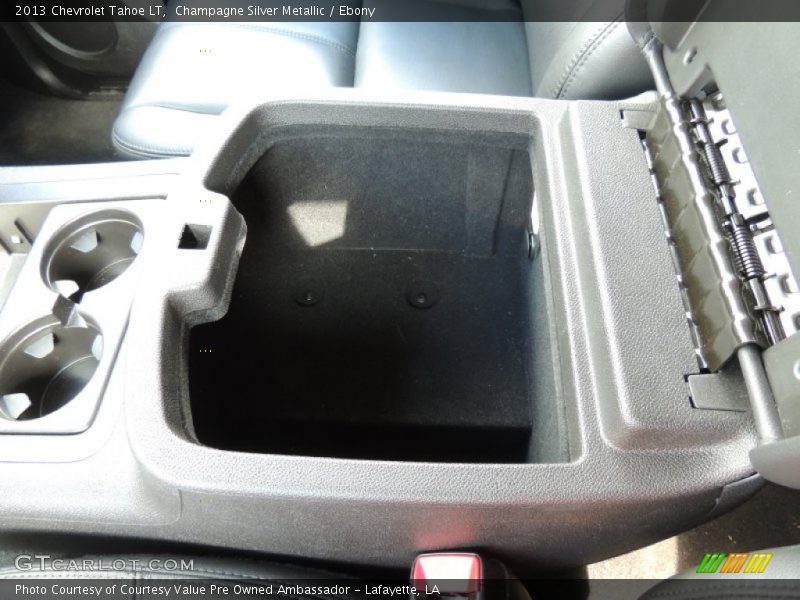 Champagne Silver Metallic / Ebony 2013 Chevrolet Tahoe LT