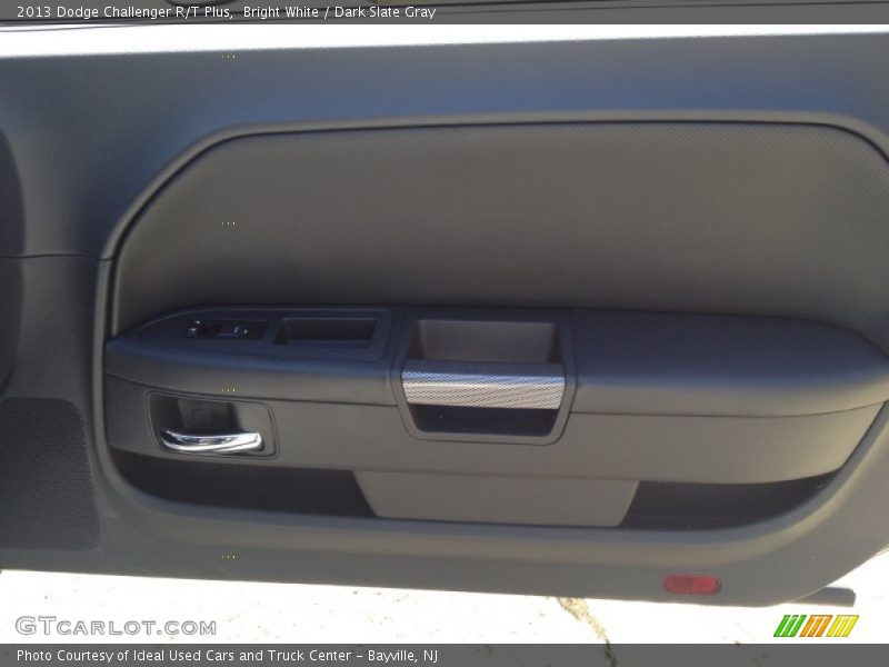 Bright White / Dark Slate Gray 2013 Dodge Challenger R/T Plus