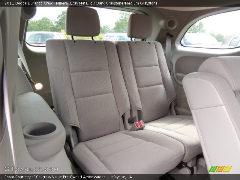 Mineral Gray Metallic / Dark Graystone/Medium Graystone 2011 Dodge Durango Crew