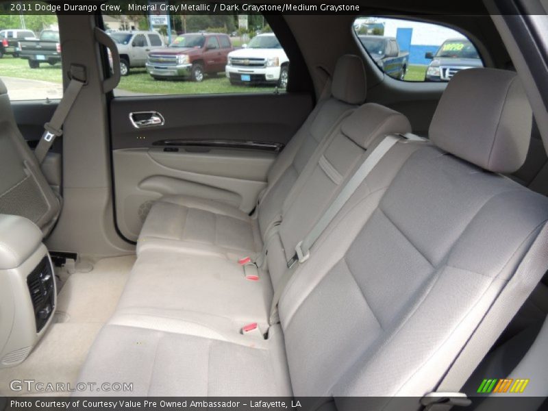 Mineral Gray Metallic / Dark Graystone/Medium Graystone 2011 Dodge Durango Crew