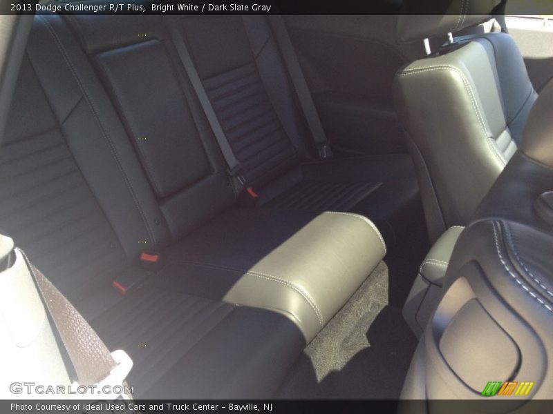Bright White / Dark Slate Gray 2013 Dodge Challenger R/T Plus
