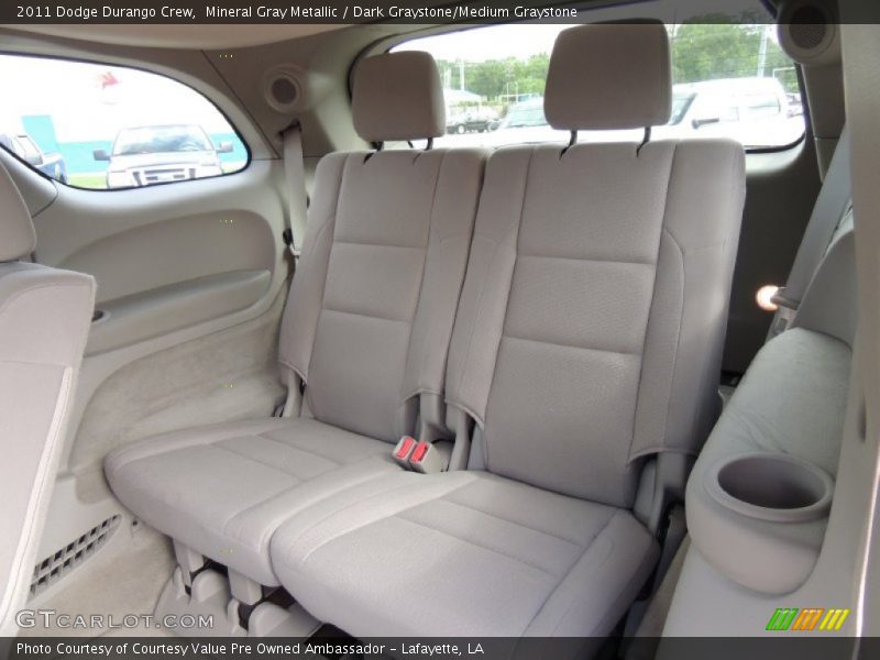 Mineral Gray Metallic / Dark Graystone/Medium Graystone 2011 Dodge Durango Crew