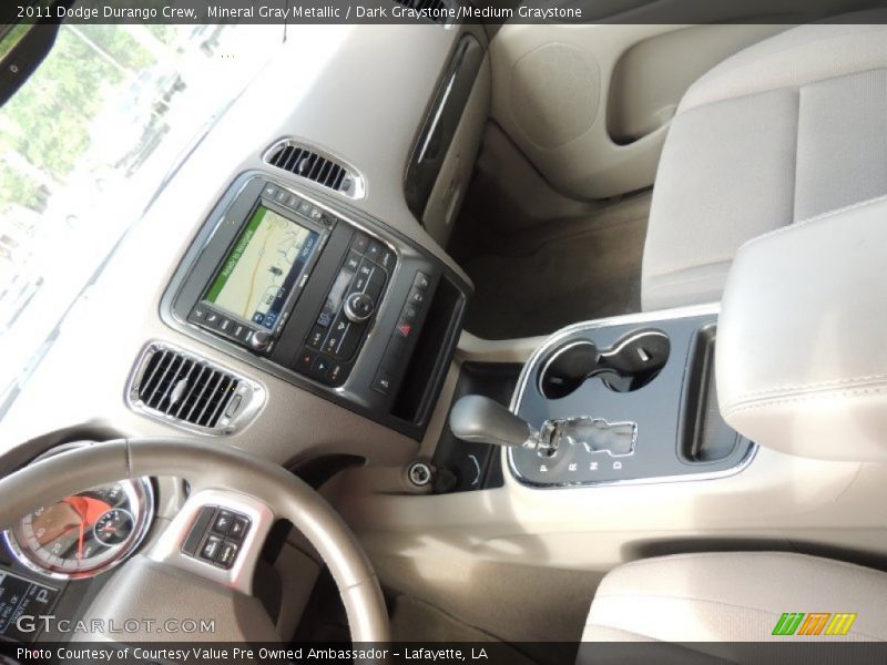 Mineral Gray Metallic / Dark Graystone/Medium Graystone 2011 Dodge Durango Crew