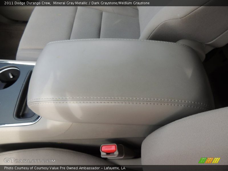 Mineral Gray Metallic / Dark Graystone/Medium Graystone 2011 Dodge Durango Crew