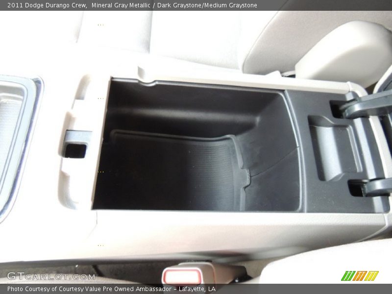Mineral Gray Metallic / Dark Graystone/Medium Graystone 2011 Dodge Durango Crew