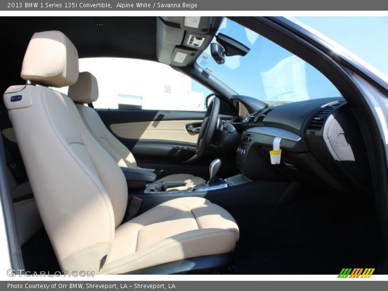 Front Seat of 2013 1 Series 135i Convertible