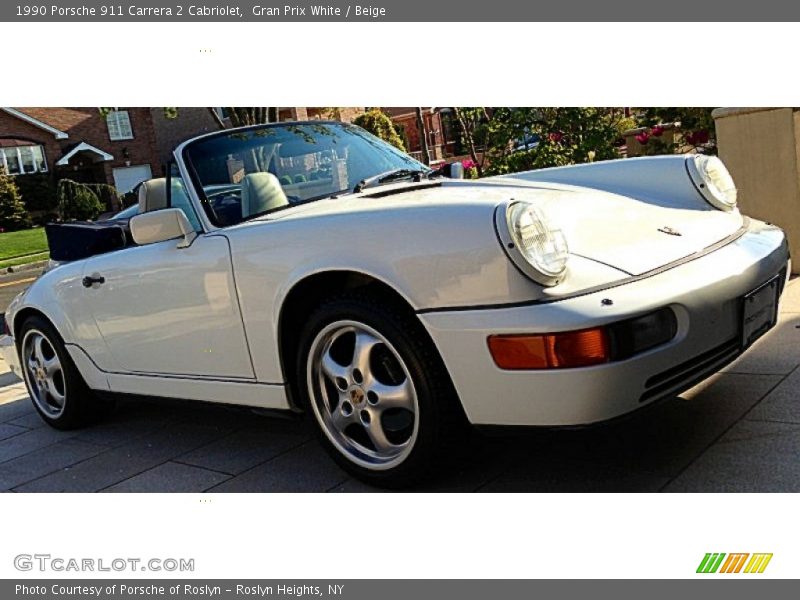 1990 911 Carrera 2 Cabriolet Gran Prix White