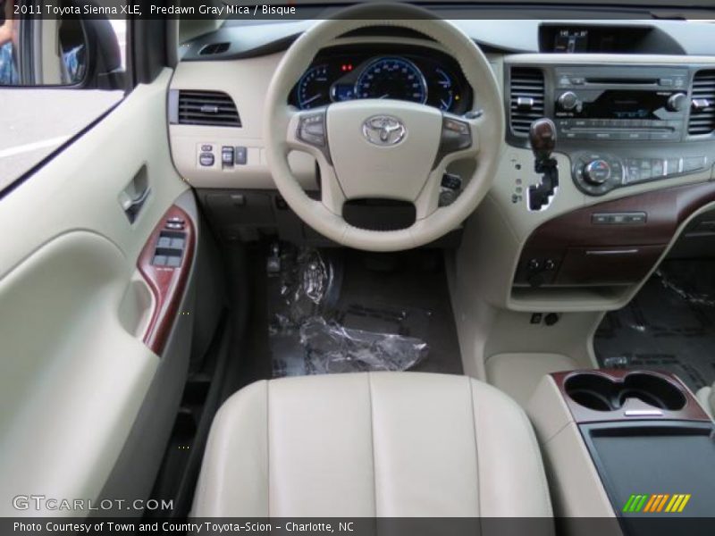 Predawn Gray Mica / Bisque 2011 Toyota Sienna XLE