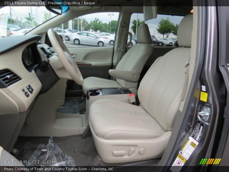Predawn Gray Mica / Bisque 2011 Toyota Sienna XLE