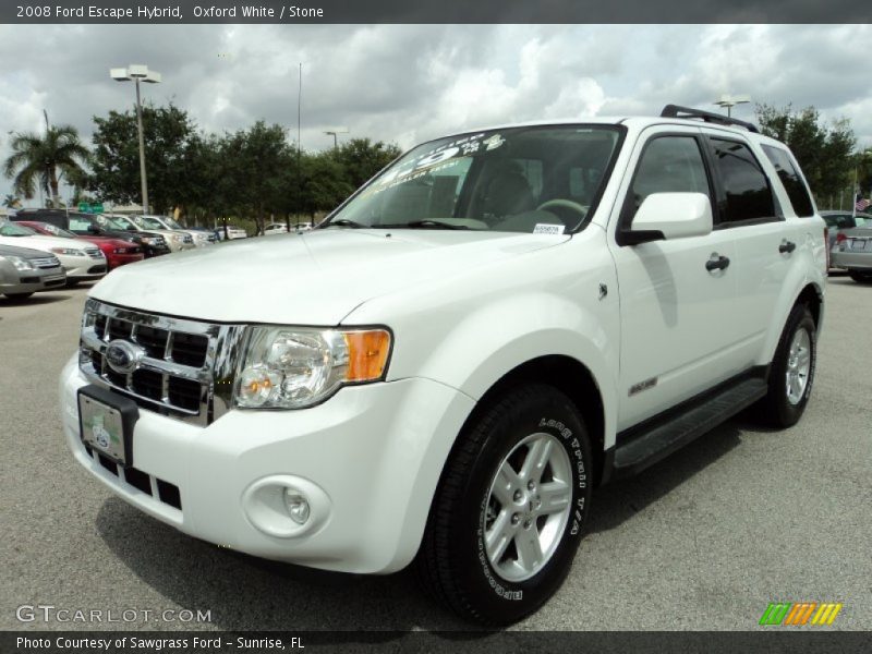 Front 3/4 View of 2008 Escape Hybrid