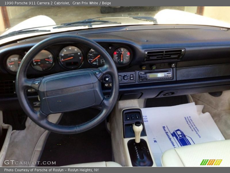 Dashboard of 1990 911 Carrera 2 Cabriolet