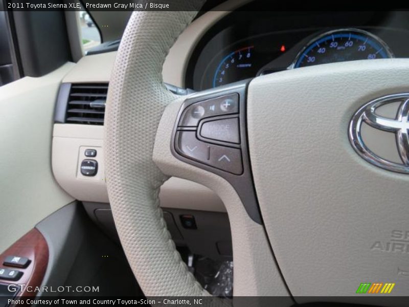 Predawn Gray Mica / Bisque 2011 Toyota Sienna XLE