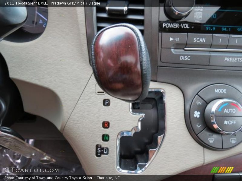 Predawn Gray Mica / Bisque 2011 Toyota Sienna XLE