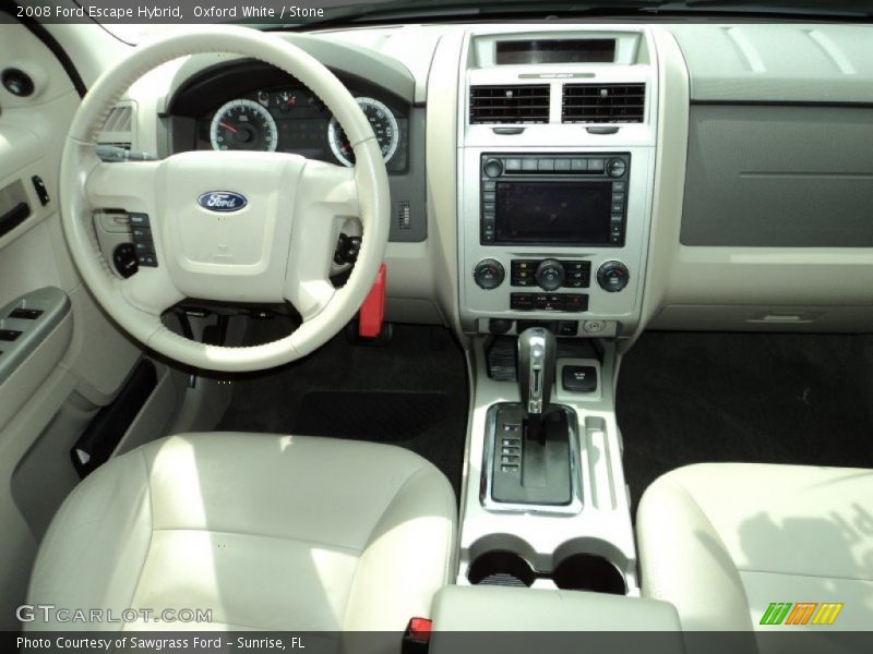 Dashboard of 2008 Escape Hybrid
