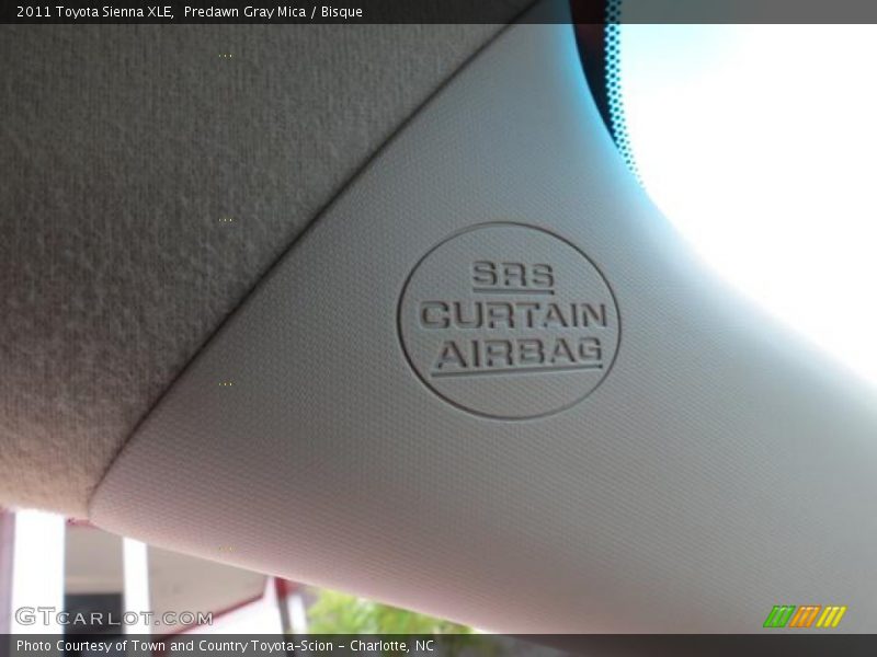Predawn Gray Mica / Bisque 2011 Toyota Sienna XLE