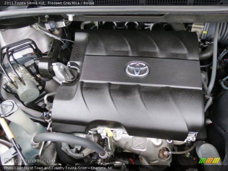 Predawn Gray Mica / Bisque 2011 Toyota Sienna XLE
