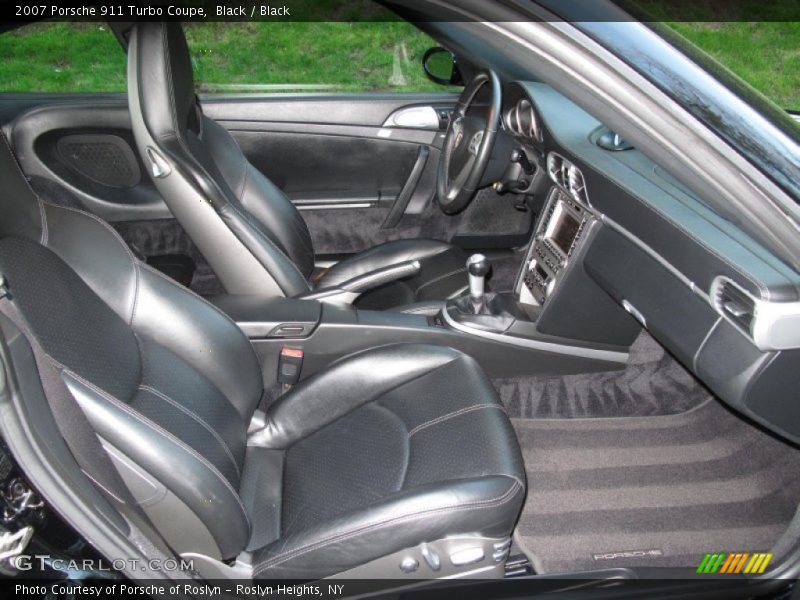  2007 911 Turbo Coupe Black Interior