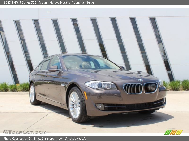 Mojave Metallic / Venetian Beige 2013 BMW 5 Series 535i Sedan