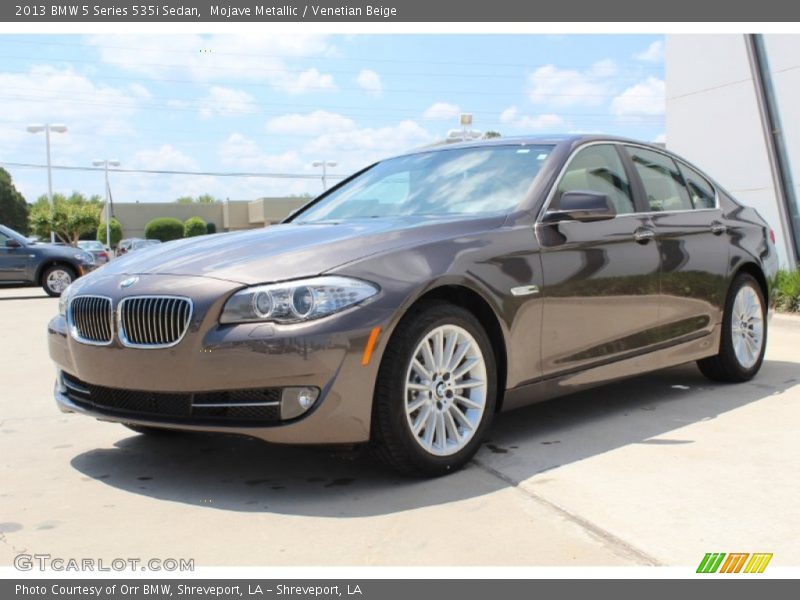 Front 3/4 View of 2013 5 Series 535i Sedan